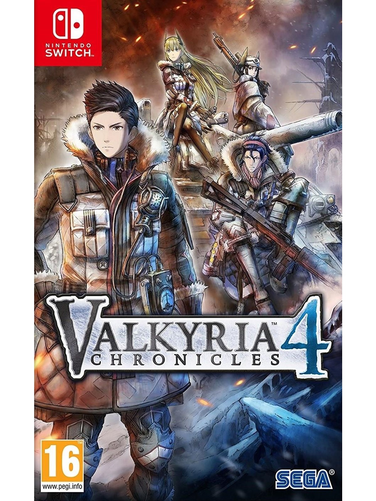 Valkyria Chronicles 4 - Nintendo Switch - Strategie - PEGI 16