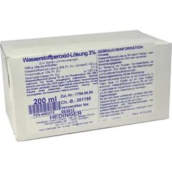 Wasserstoffperoxid-Lösung 3% Standardzulassung 200 ML