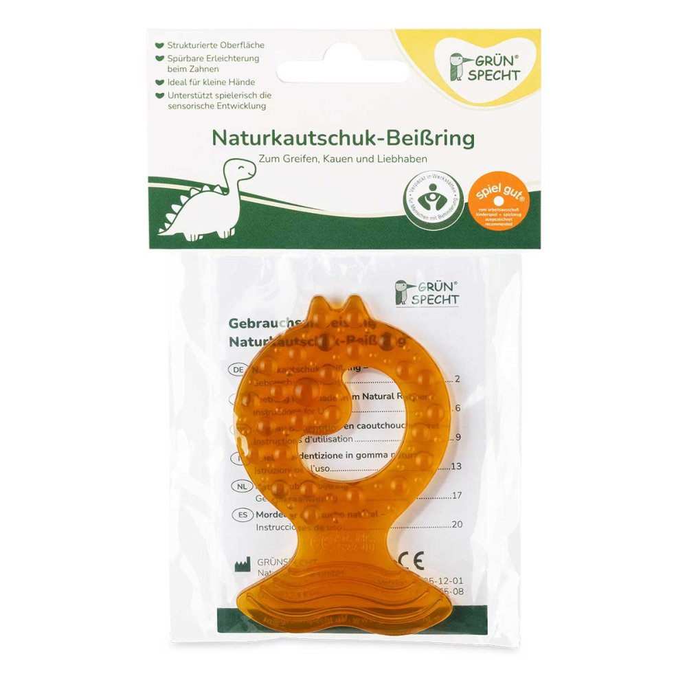 GRÜNSPECHT Naturprodukte GmbH Naturkautschuk-Beißring, Fisch 08108616