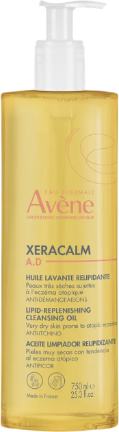 Avène Xeracalm A.D Óleo de Limpeza Relipidante 750ml