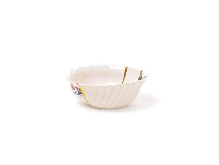 Seletti Kintsugi Salad Bowl Schüssel Porzellan/Gold mod. 3