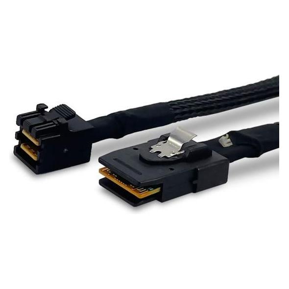 Fantec SRC-mini SAS SFF8643 zu SFF8087 Kabel 0,7m (70 cm) (2566)