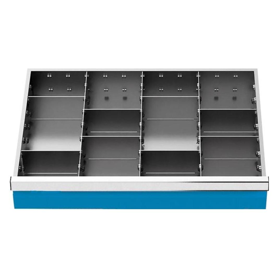 Bedrunka & hirth Schlitz-Trennwände FH100 Breite 680 mm (68 cm, 10 cm) (228252)