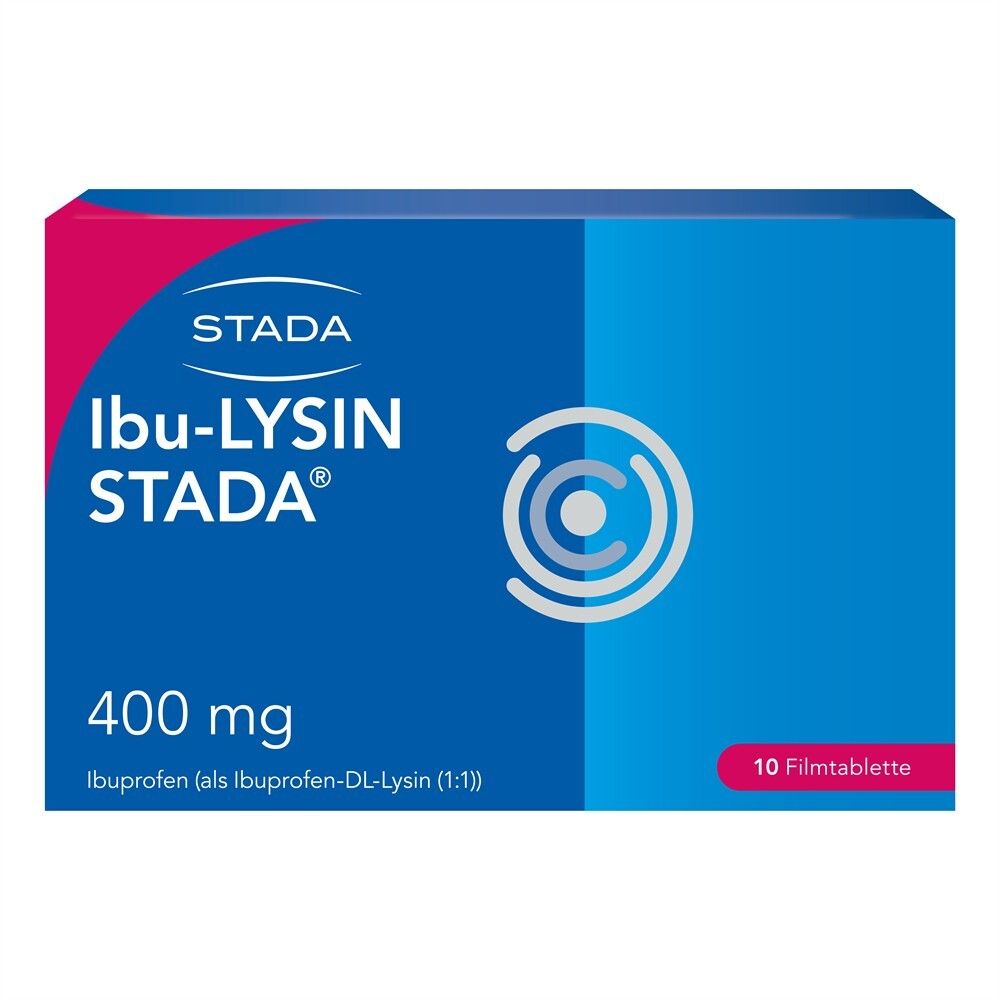 Ibu-Lysin Stada 400 mg Filmtabletten 10 St