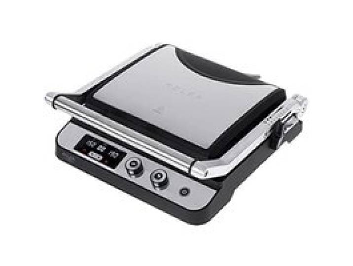 Grill Électrique 2en1 - ADLER - AD 3059 - Noir - LED - Grill de Contact et de Table