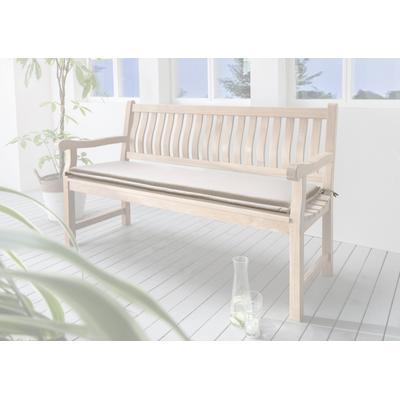 Bankauflage DESTINY "POLSTER", beige (natur), B:180cm T:45cm, Polyester, Polsterauflagen, Bankauflage, Polyester