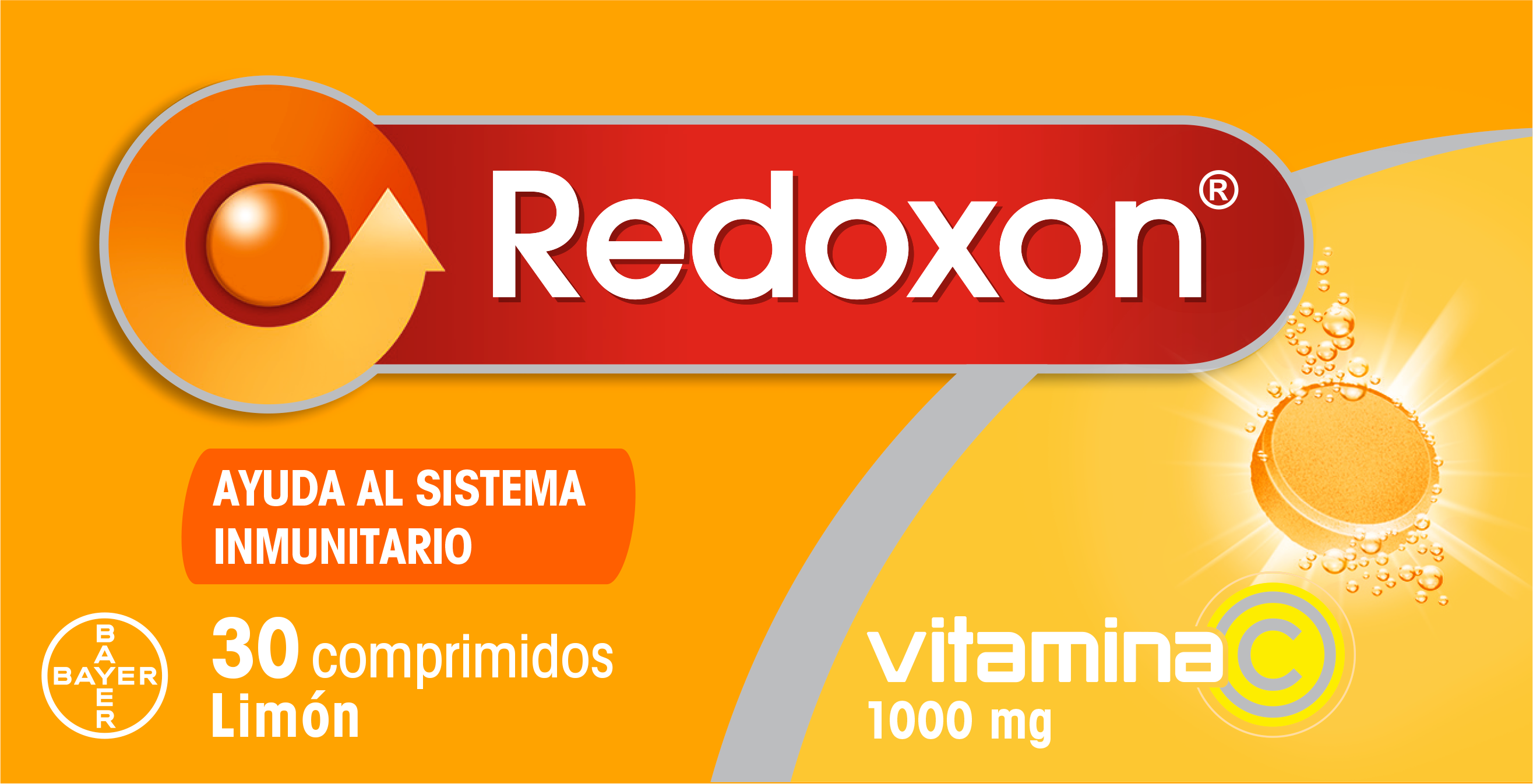 Redoxon Vitamin C 30 Effervescent Tablets Lemon