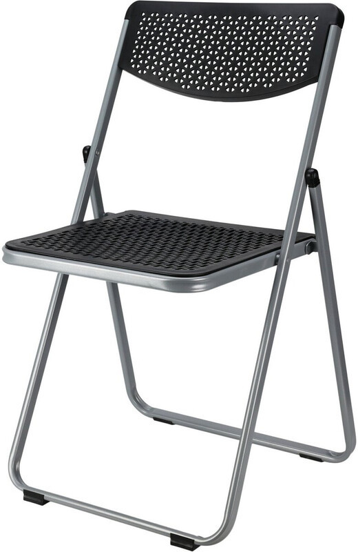 Koopmans Vouwstoel voor volwassenen - Zwart, Breedte: 48 cm, Hoogte: 82 cm
