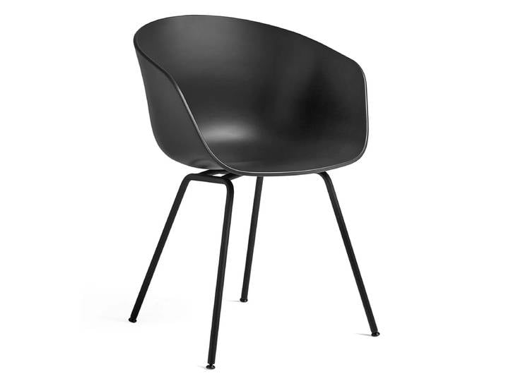 HAY - About A Chair AAC 26, black 2.0 (Kunststoffgleiter)