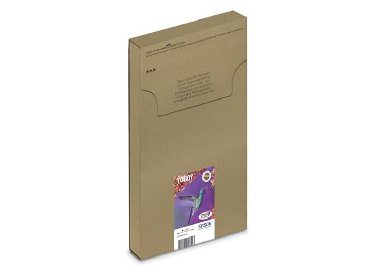 Epson T0807 Hummingbird Genuine Multipack\, 6-colours Claria Photo HD Ink Cartridges