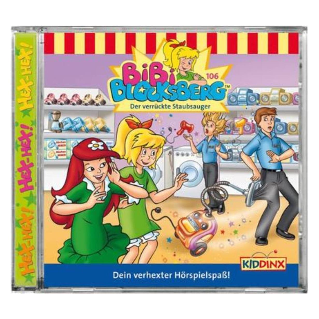 Kiddinx Folge 106: Der Verrückte Staubsauger (Bibi Blocksberg, Deutsch) (4001504256067)