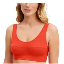 Calida BH Elastic Top Korall Baumwolle Large Damen