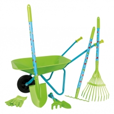 small foot Großes Gartenset mit Schubkarre 287094