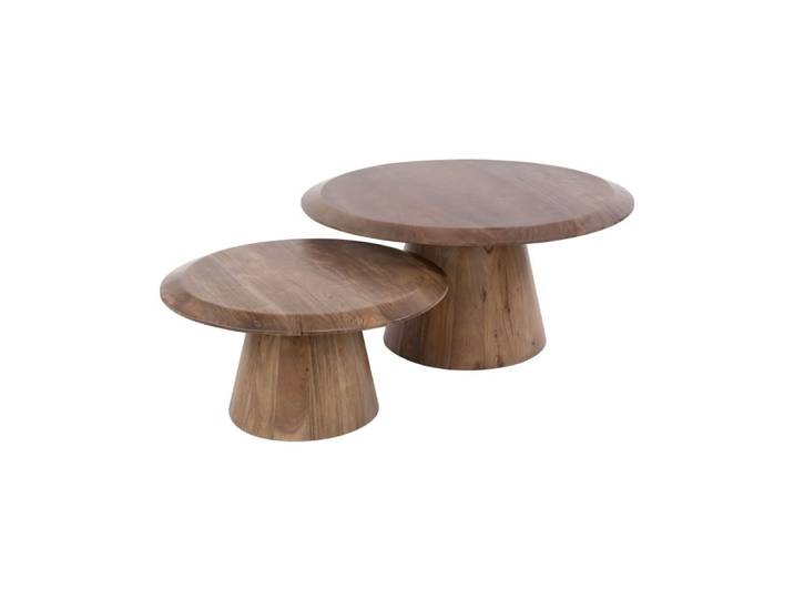 Tables basses gigognes en acacia massif