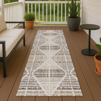 Addison Rugs Machine Washable Indoor/ Outdoor Modern Ovid Chantille Rug