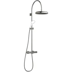 Dornbracht Shower Pipe mit Brause-Thermostat COYA Dark Chrome