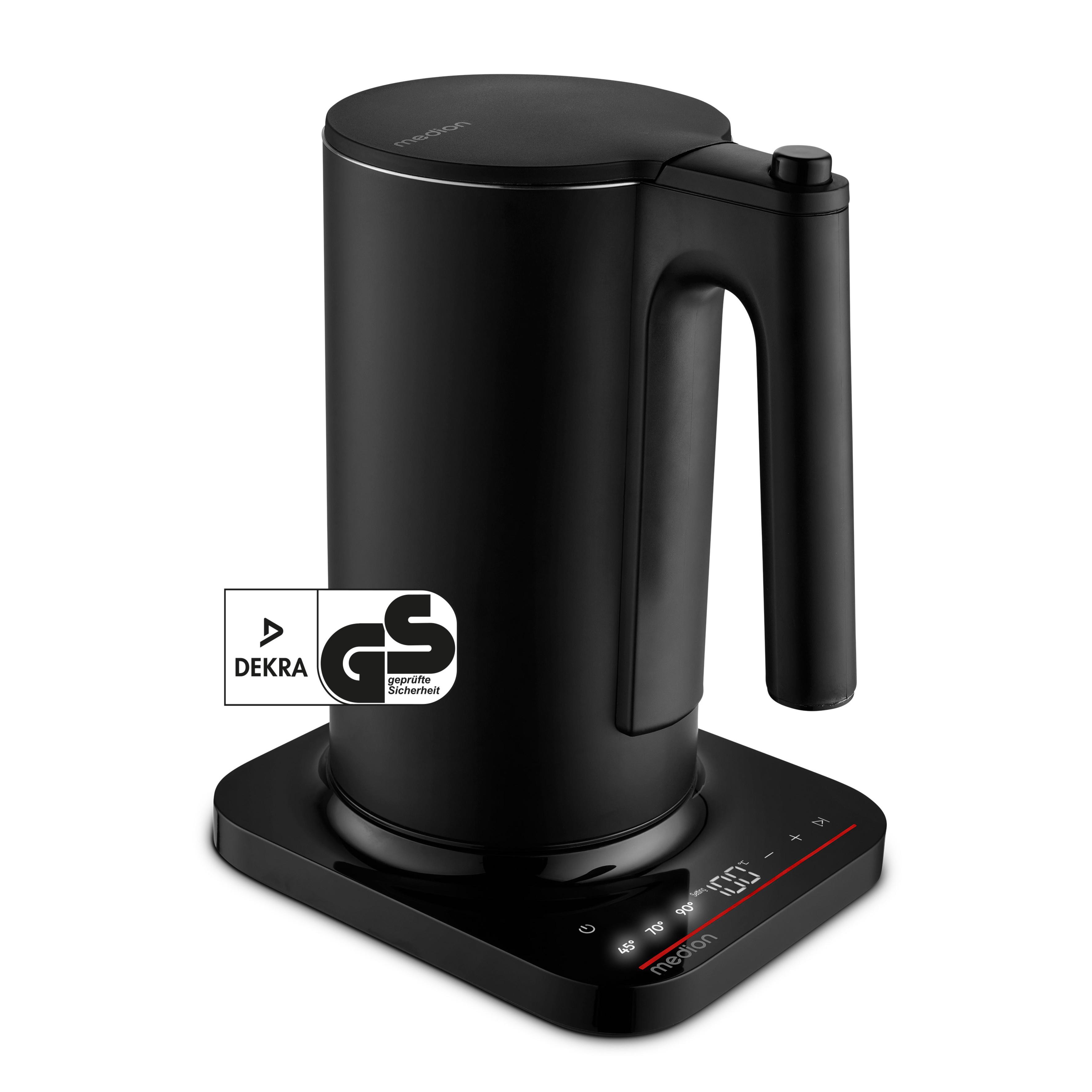 Medion Life MD12106 Digitaler Wasserkocher schwarz