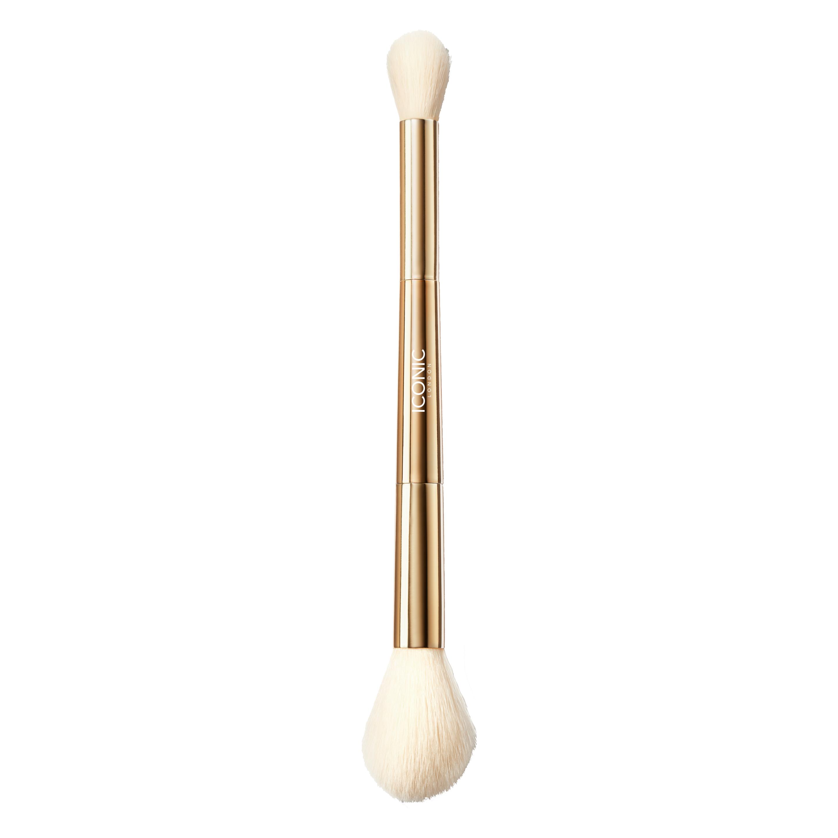 Iconic London - Highlight & Blush Duo Brush (Foundation) (ICBR21004)