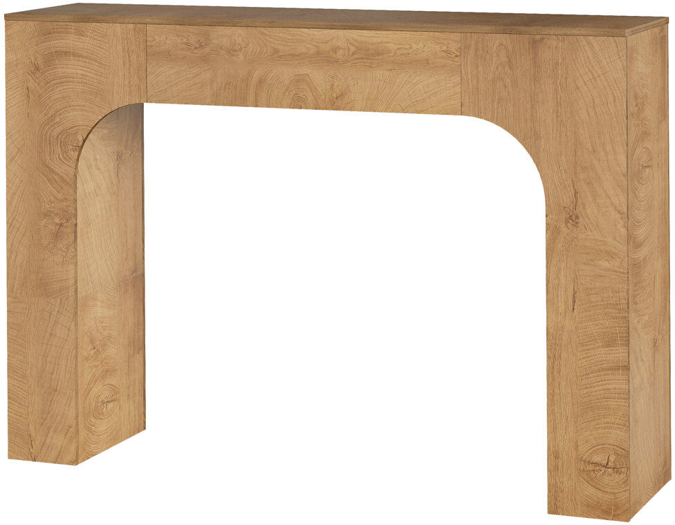 Brambly Cottage 120 cm W Console Table Brown 83.5cm H X 120cm W X 29.5cm D