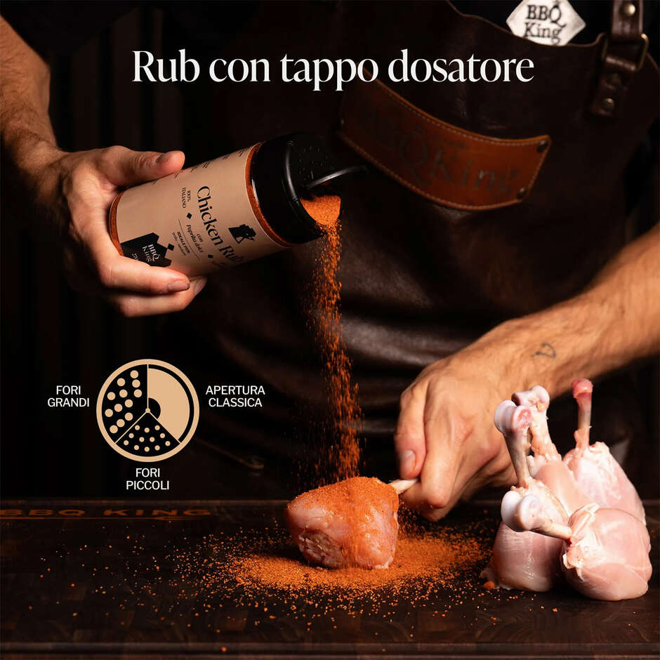 BBQ King Chicken Rub (270 g) - Assaisonnement pour Viandes Blanches