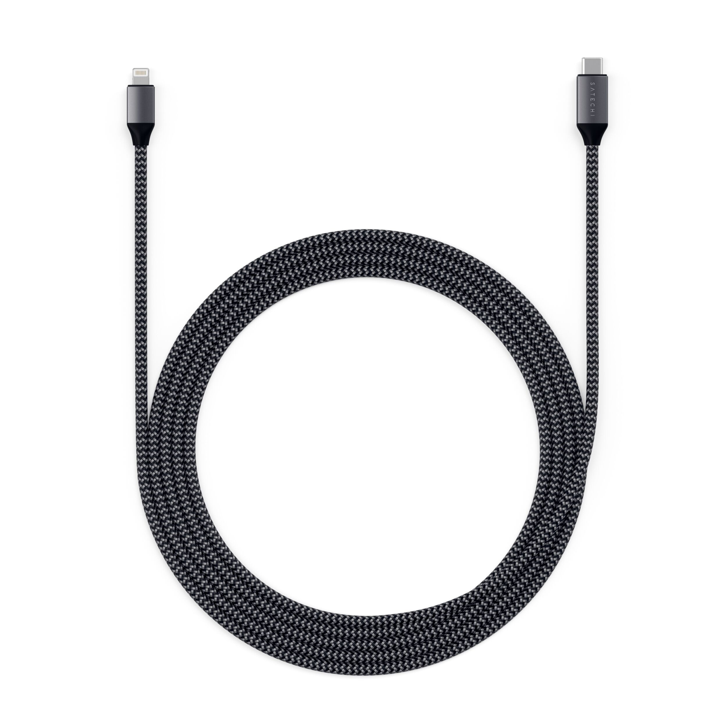 Satechi USB-C zu Lightning Kabel Space Gray ST-TCL18M