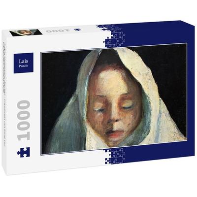 Lais Puzzle Paula Modersohn-Becker - Frauenakt mit Kind vor blühendem Rosenstrauß 1000 Teile