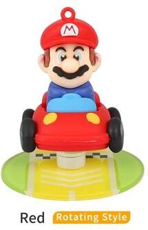 Uplifted Finds "Super Mario Kart ""Drifting"" Dashboard Kinetic Ornament red Rotating Style"