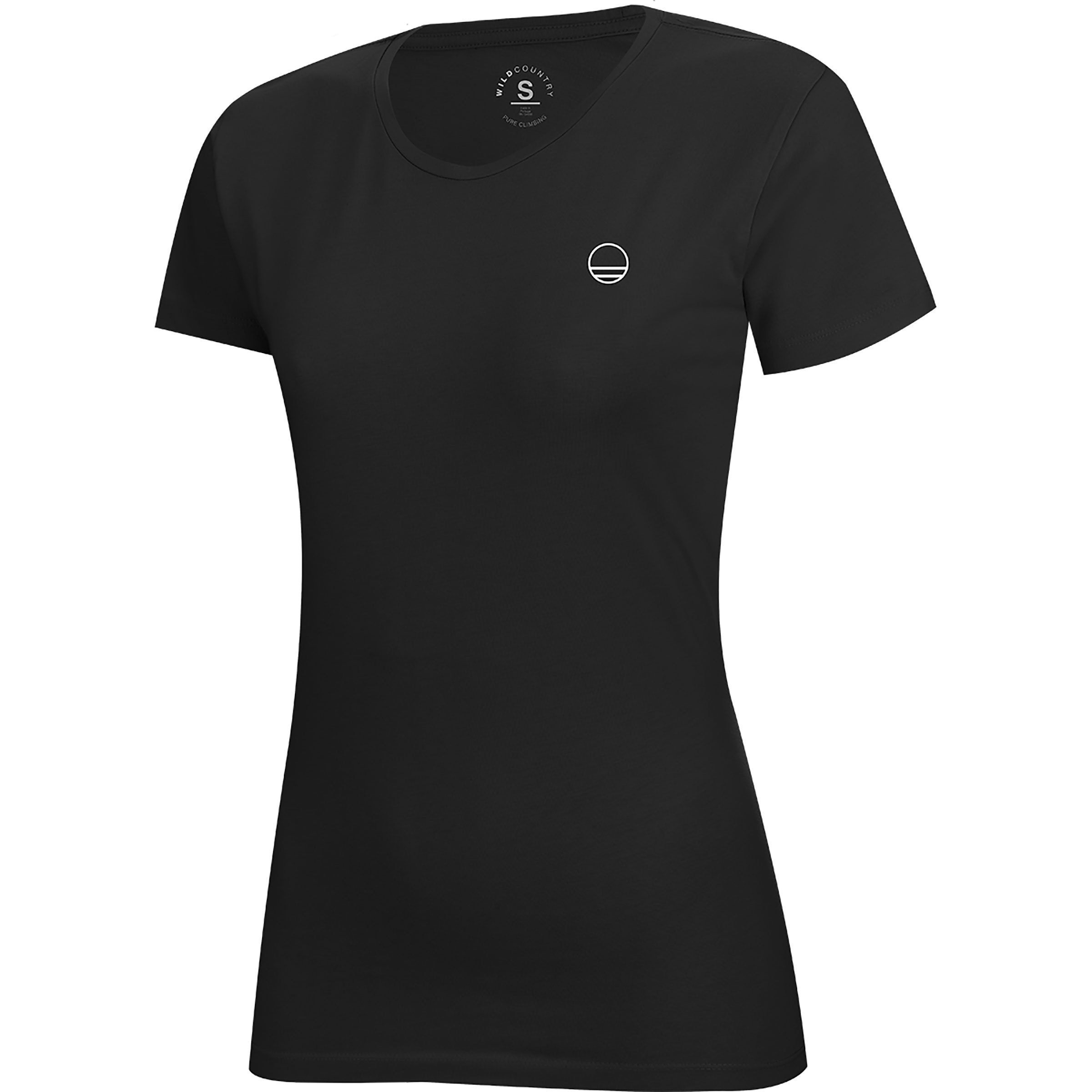 Wild Country Stamina Graphic Damen T-Shirts schwarz Größe XL Bouldern | Sportklettern | Lifestyle Hautfreundlich
