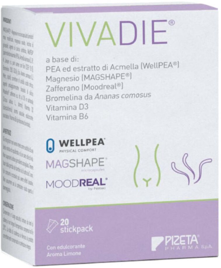 PIZETA PHARMA SpA VIVADIE 20 Stickpack