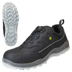 Sicherheitshalbschuhe S3 "SPORT STEP FIT" - 44 - schwarz