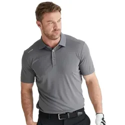 Ping Golf Herren Polo Lindum grau