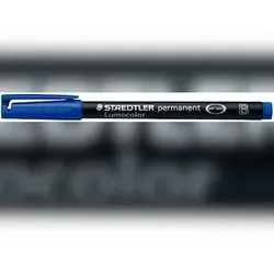 STAEDTLER Folienschreiber 1-2,5mm permanent blau nachfüllbar