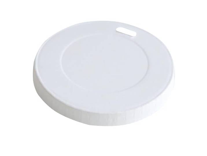 1000 Stück NATUREStar Flachdeckel für Pappbecher, mit Trinköffnung Pappe, weiß, Ø: 8 cm, Karton, Papp-Deckel mit Trinköffnung, Kaffeebecher Deckel