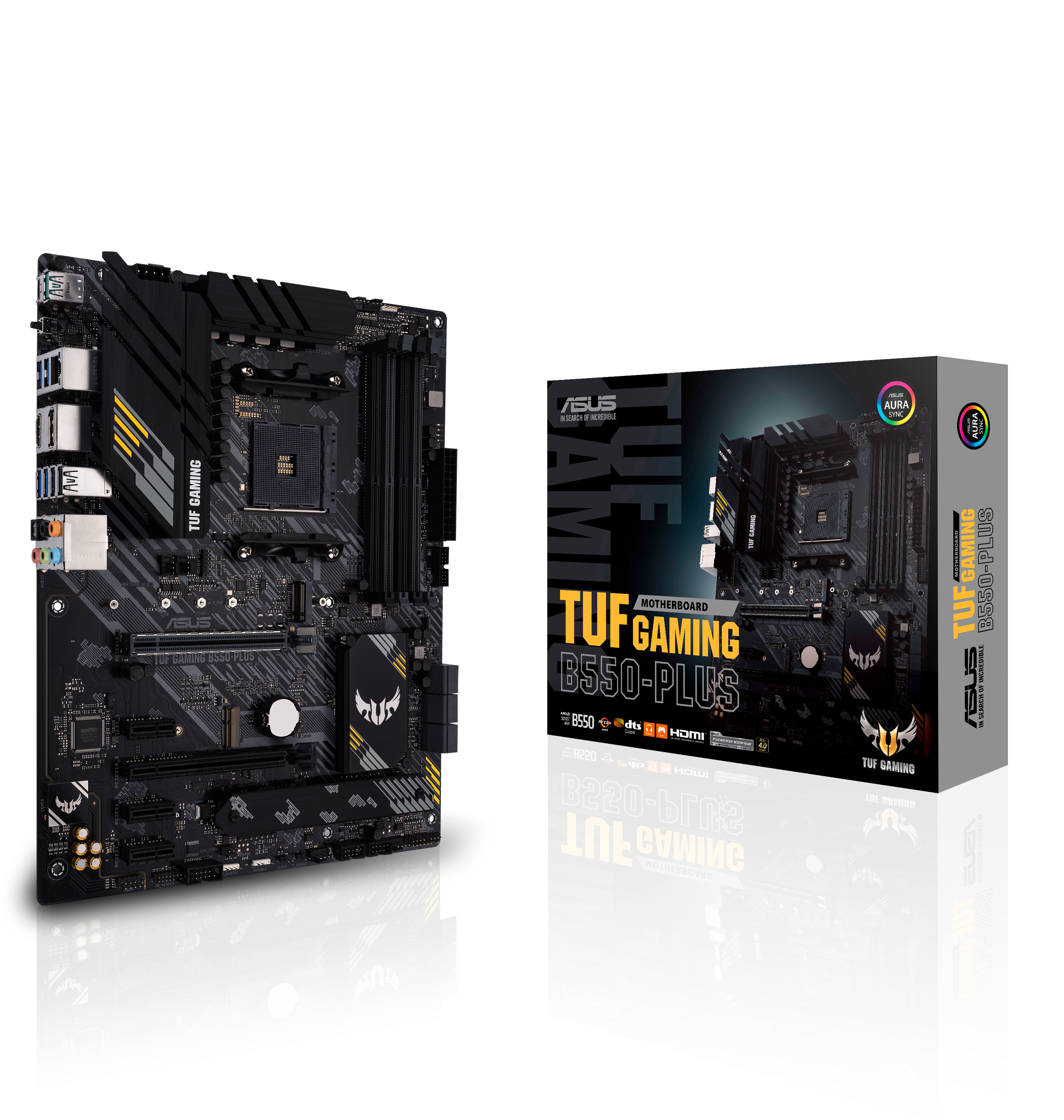 ASUS TUF Gaming B550-Plus Gaming ATX Mainboard - Sockel AM4