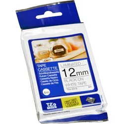 Brother P-Touch Band TZe-231S schwarz auf weiß 12mm x 4m laminiert