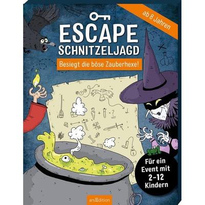 Escape-Schnitzeljagd – Besiegt die böse Zauberhexe!, Game von Hannah Lang, arsedition