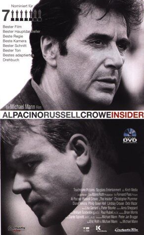 Michael Mann - Insider [VHS] - Preis vom 11.10.2026 03:10:56 h