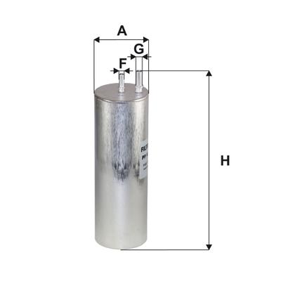 FILTRON Kraftstofffilter PP 985/2 Leitungsfilter 278mm für VAG