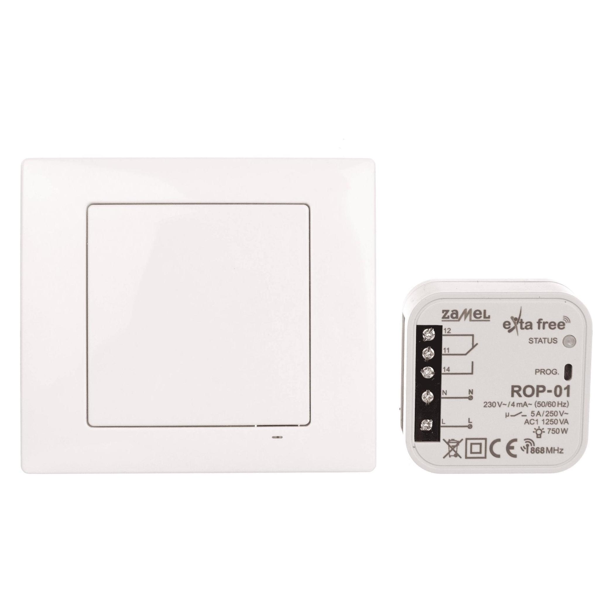 Zamel Drahtloses Steuerungsset (RNK02+ROP01) - RZB-01 (RZB-01)