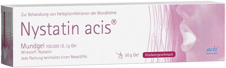 Nystatin acis Mundgel 50g