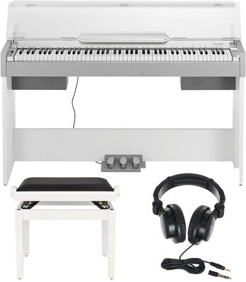 Thomann DP-33 WH Set Weiß matt
