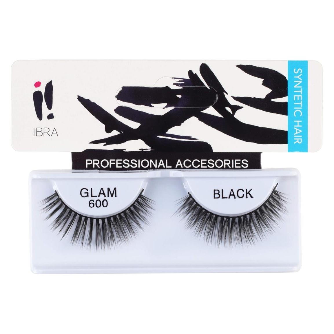 Ibra Pair Of False Eyelashes On The Glam 600ack (Künstliche Wimpern) (35559871)