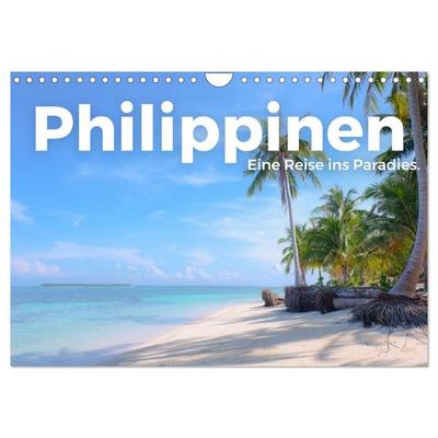 Philippinen - Eine Reise ins Paradies. (Wandkalender 2027 DIN A4 quer), CALVENDO Monatskalender