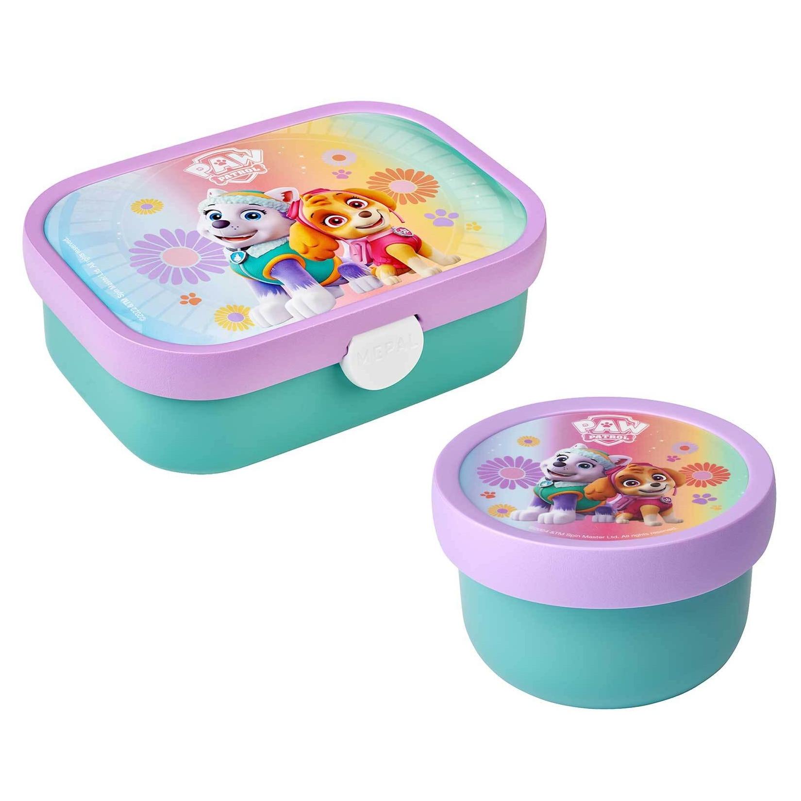 Mepal Obst- und Bentobox Paw Patrol Girls Campus 300 & 750 ml
