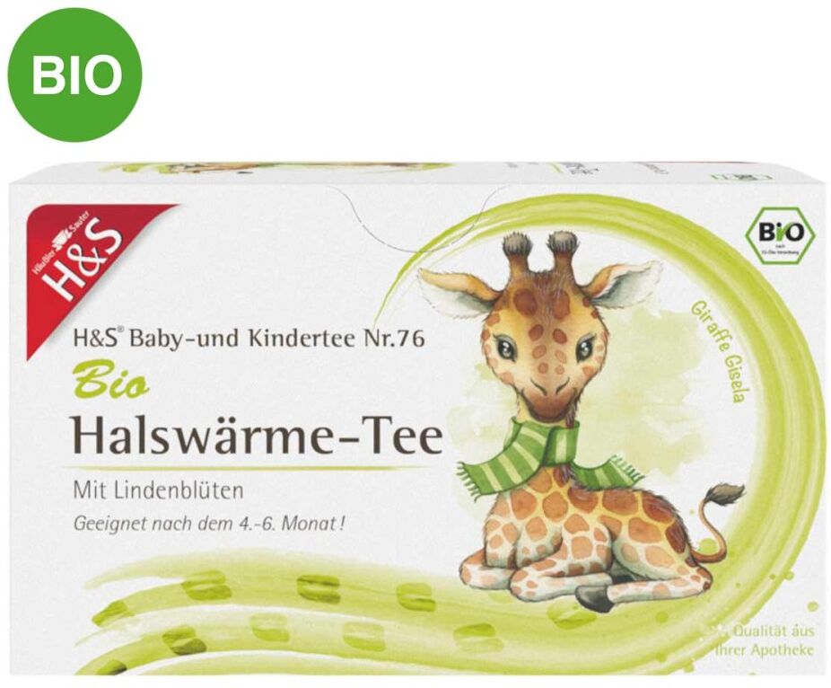 H&s Bio Halswärme-Tee Baby- Und Kindertee Fbtl.