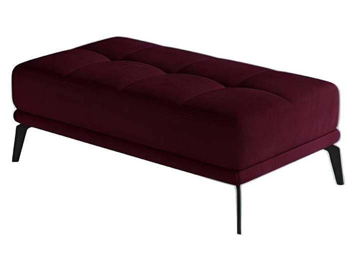 Xlmoebel Hocker Lounge Hocker aus Leder und Stoff in eleganter Optik (Hocker, Hocker), Hergestellt in Europa