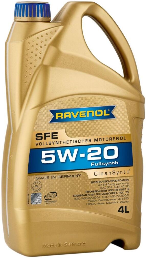 Motoröl RAVENOL 1111110 SFE 5W20 4L