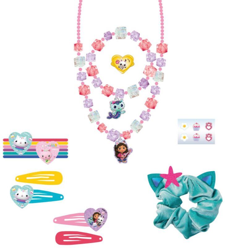 Gabby's Dollhouse Accessories Set kit d’accessoires pour les cheveux