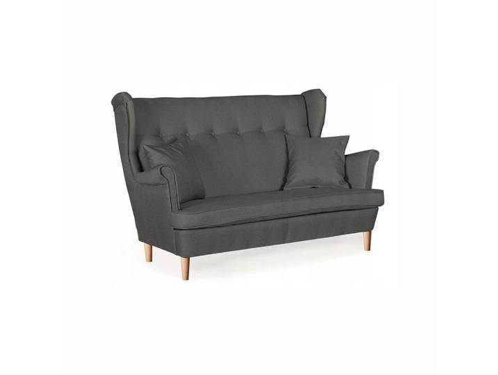 Family Meble Sofa Family Meble ARI 2-Sitzer Sofa TWIST 1069 Grau 160 cm, 1 Teile