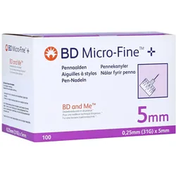 BD Micro-fine+ 5 Pen-Nadeln 0,25x5 mm 100 St